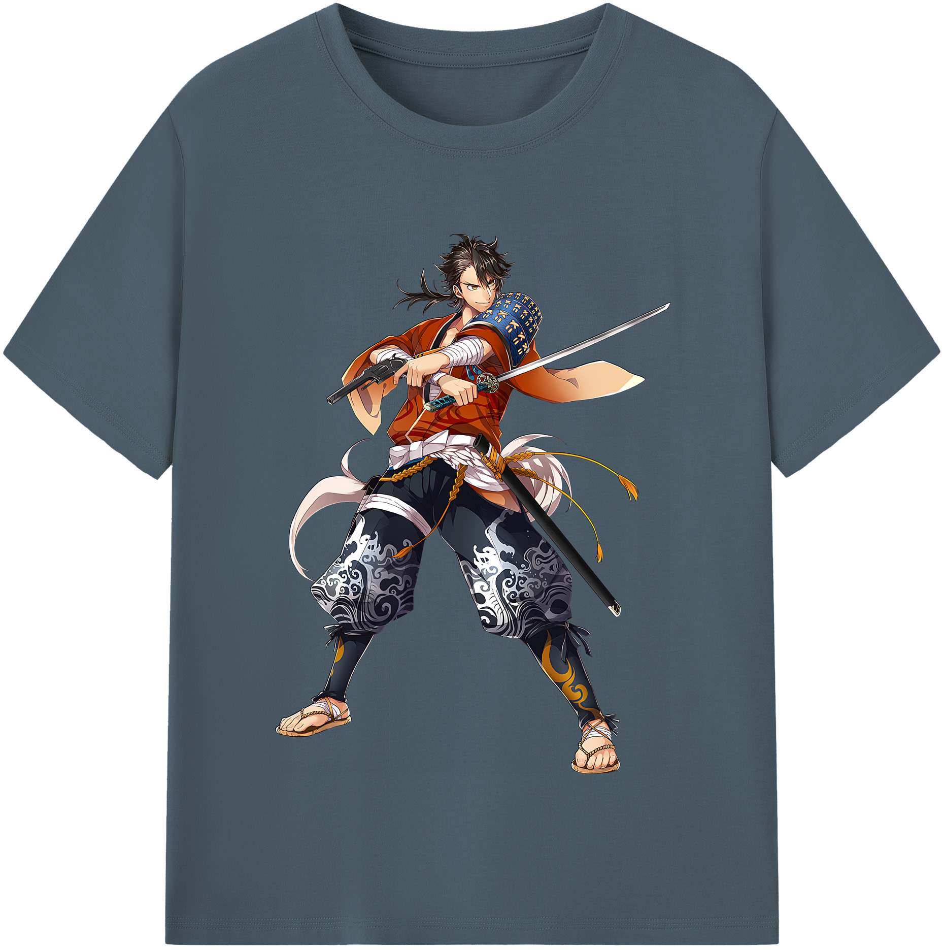 （画像用） 刀剣乱舞 Touken Ranbu 綿100％半袖Tシャツ（フロントプリント）